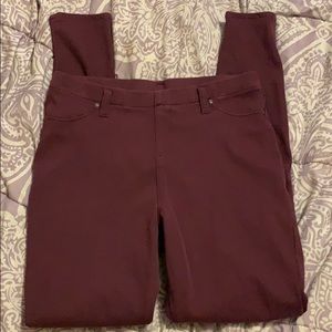 Maroon Jeggings